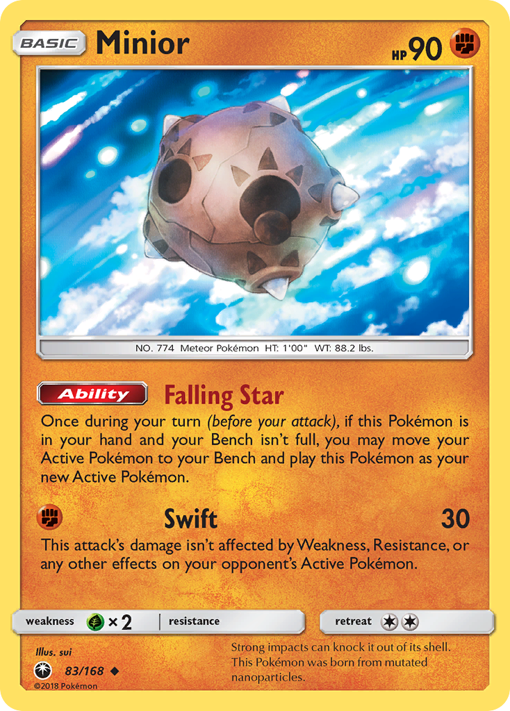 Minior (83/168) [Sun & Moon: Celestial Storm] | Cracking-Singles