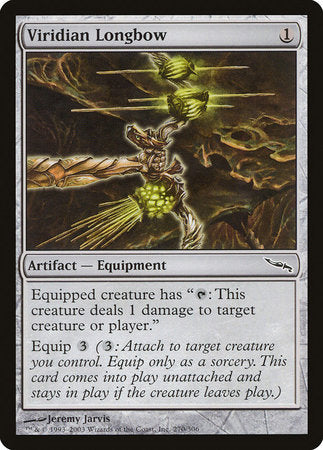 Viridian Longbow [Mirrodin] | Cracking-Singles