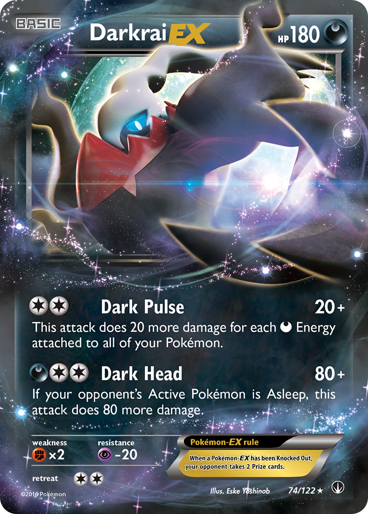 Darkrai EX (74/122) [XY: BREAKpoint] | Cracking-Singles