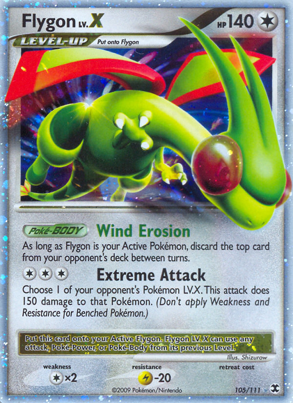 Flygon LV.X (105/111) [Platinum: Rising Rivals] | Cracking-Singles