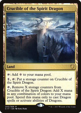 Crucible of the Spirit Dragon [Commander 2017] | Cracking-Singles