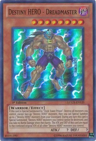 Destiny HERO - Dreadmaster [LCGX-EN125] Super Rare | Cracking-Singles