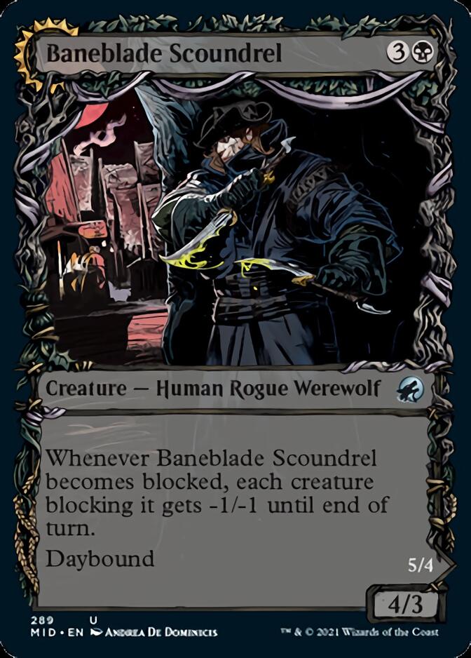 Baneblade Scoundrel // Baneclaw Marauder (Showcase Equinox) [Innistrad: Midnight Hunt] | Cracking-Singles