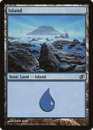 Island (30) [Duel Decks: Jace vs. Chandra] | Cracking-Singles