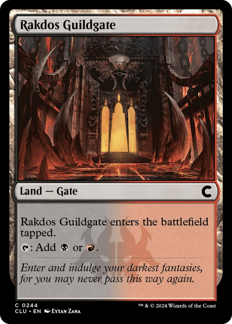 Rakdos Guildgate [Ravnica: Clue Edition] | Cracking-Singles