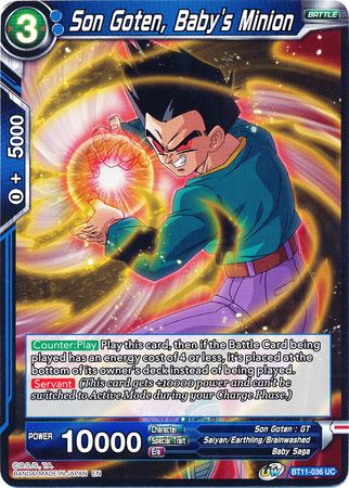 Son Goten, Baby's Minion [BT11-036] | Cracking-Singles