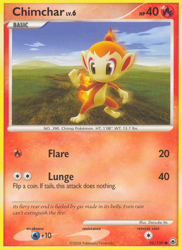 Chimchar (56/100) [Diamond & Pearl: Majestic Dawn] | Cracking-Singles