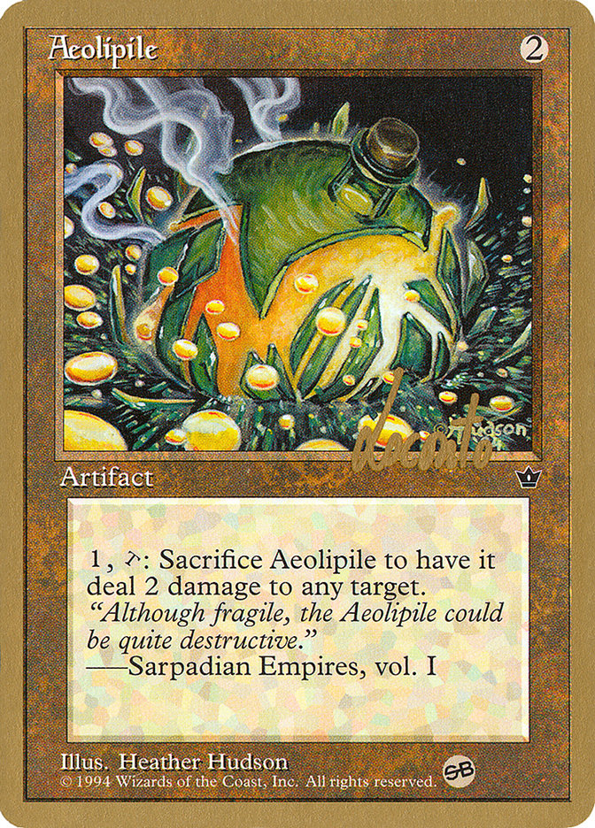 Aeolipile (Michael Loconto) (SB) [Pro Tour Collector Set] | Cracking-Singles