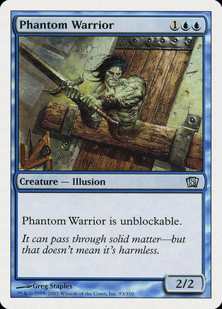 Phantom Warrior [Eighth Edition] | Cracking-Singles