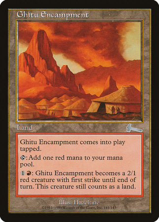 Ghitu Encampment [Urza's Legacy] | Cracking-Singles