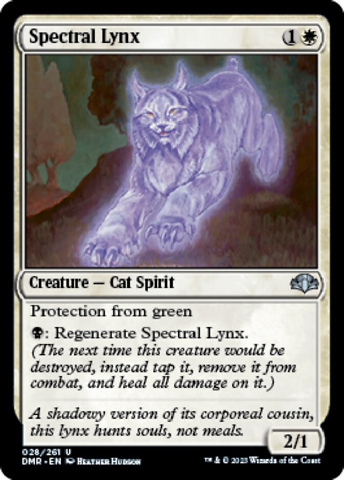 Spectral Lynx [Dominaria Remastered] | Cracking-Singles