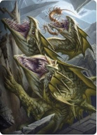 Grakmaw, Skyclave Ravager Art Card [Zendikar Rising Art Series] | Cracking-Singles