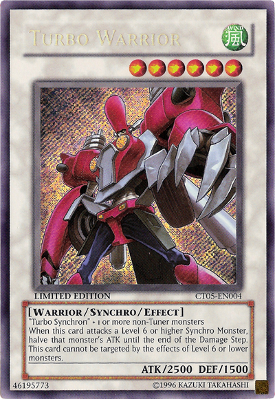 Turbo Warrior [CT05-EN004] Secret Rare | Cracking-Singles