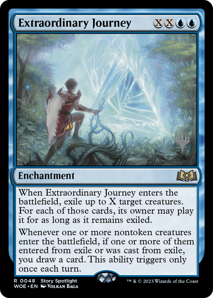 Extraordinary Journey (Promo Pack) [Wilds of Eldraine Promos] | Cracking-Singles