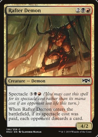 Rafter Demon [Ravnica Allegiance] | Cracking-Singles