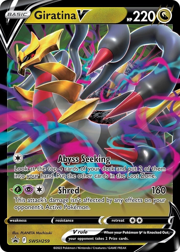 Giratina V (SWSH259) [Sword & Shield: Black Star Promos] | Cracking-Singles