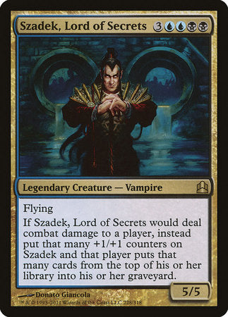 Szadek, Lord of Secrets [Commander 2011] | Cracking-Singles