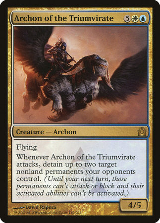 Archon of the Triumvirate [Return to Ravnica] | Cracking-Singles