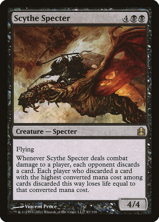 Scythe Specter [Commander 2011] | Cracking-Singles