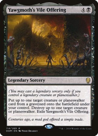 Yawgmoth's Vile Offering [Dominaria] | Cracking-Singles