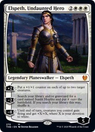 Elspeth, Undaunted Hero [Theros Beyond Death] | Cracking-Singles