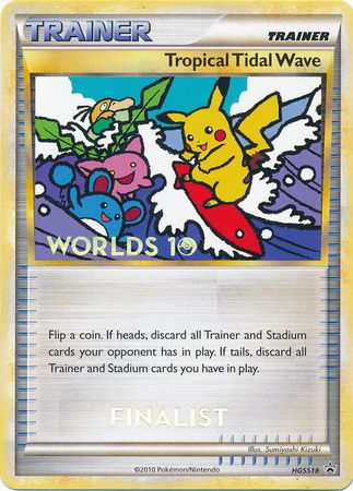 Tropical Tidal Wave (HGSS18) (Finalist) [HeartGold & SoulSilver: Black Star Promos] | Cracking-Singles