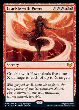 Crackle with Power [Strixhaven: School of Mages] | Cracking-Singles