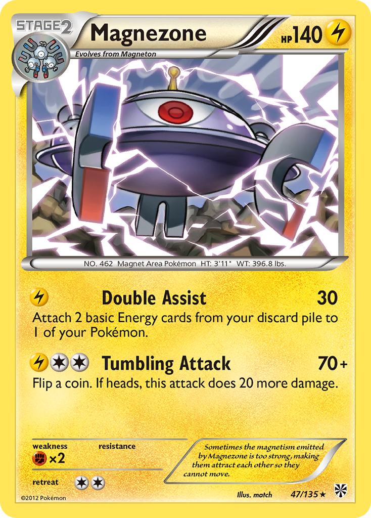 Magnezone (47/135) [Black & White: Plasma Storm] | Cracking-Singles