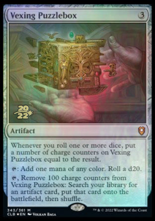 Vexing Puzzlebox [Commander Legends: Battle for Baldur's Gate Prerelease Promos] | Cracking-Singles