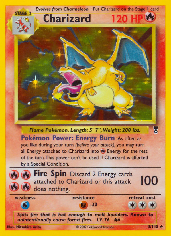 Charizard (3/110) [Legendary Collection] | Cracking-Singles