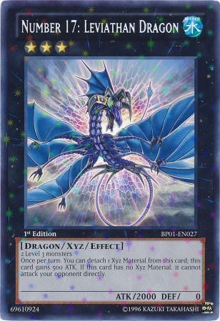 Number 17: Leviathan Dragon [BP01-EN027] Starfoil Rare | Cracking-Singles