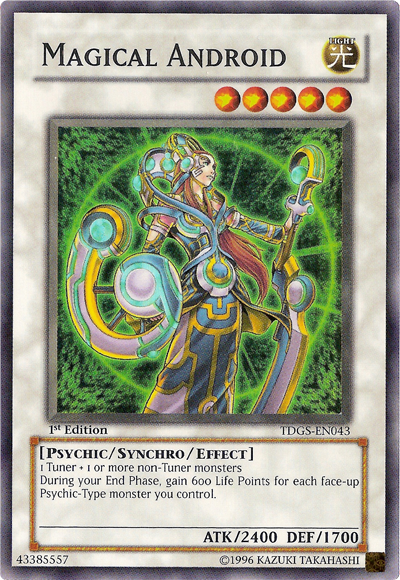 Magical Android [TDGS-EN043] Super Rare | Cracking-Singles