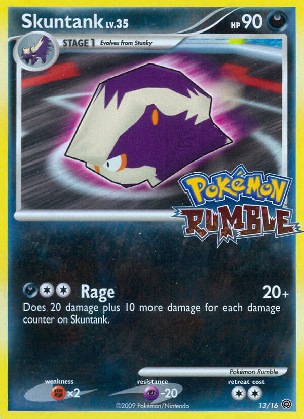 Skuntank (13/16) [Pokémon Rumble] | Cracking-Singles