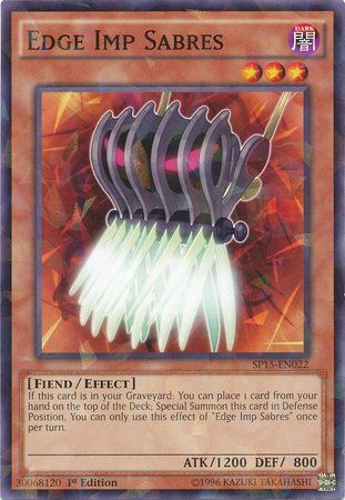 Edge Imp Sabres [SP15-EN022] Shatterfoil Rare | Cracking-Singles