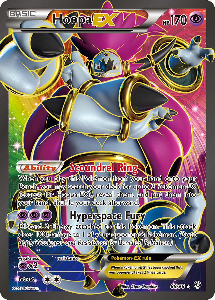 Hoopa EX (89/98) [XY: Ancient Origins] | Cracking-Singles