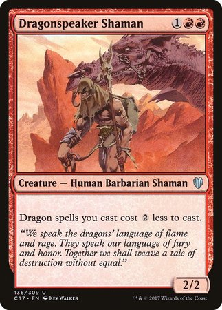 Dragonspeaker Shaman [Commander 2017] | Cracking-Singles