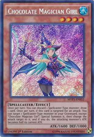 Chocolate Magician Girl [MVP1-ENS52] Secret Rare | Cracking-Singles