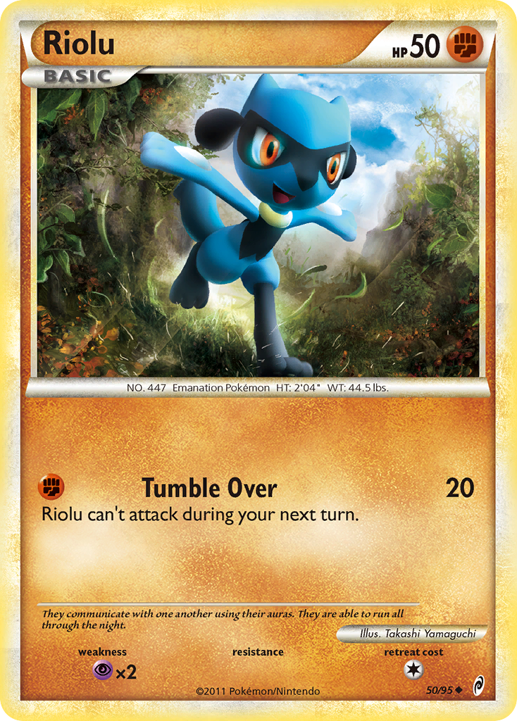 Riolu (50/95) [HeartGold & SoulSilver: Call of Legends] | Cracking-Singles