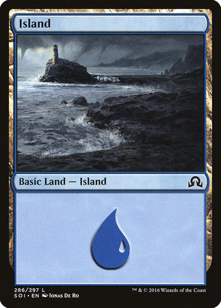 Island (286) [Shadows over Innistrad] | Cracking-Singles