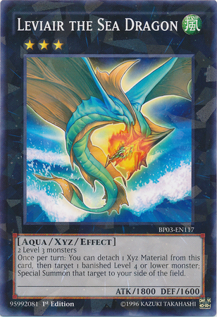 Leviair the Sea Dragon [BP03-EN117] Shatterfoil Rare | Cracking-Singles