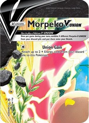 Morpeko V-UNION (SWSH215) [Sword & Shield: Black Star Promos] | Cracking-Singles