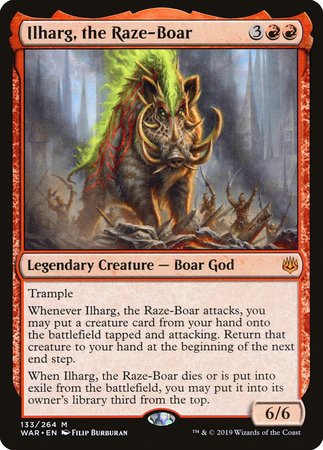 Ilharg, the Raze-Boar [War of the Spark] | Cracking-Singles