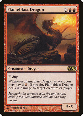 Flameblast Dragon [Magic 2012] | Cracking-Singles