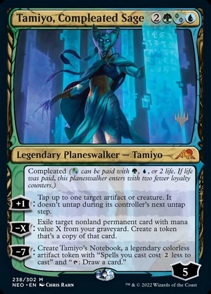 Tamiyo, Compleated Sage (Promo Pack) [Kamigawa: Neon Dynasty Promos] | Cracking-Singles