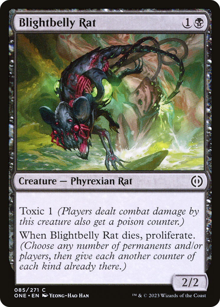 Blightbelly Rat [Phyrexia: All Will Be One] | Cracking-Singles