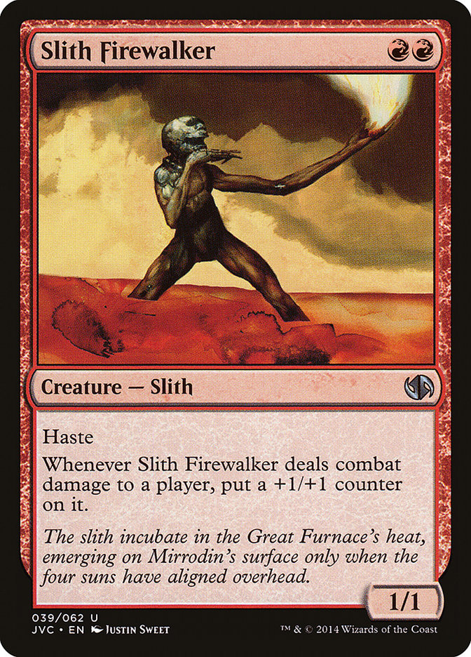 Slith Firewalker [Duel Decks Anthology] | Cracking-Singles