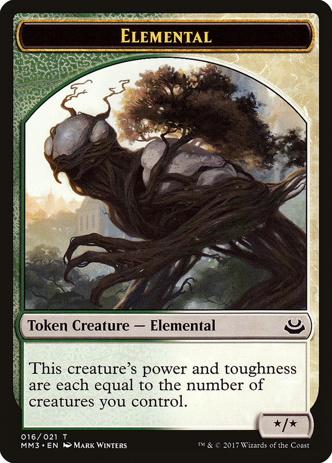 Elemental [Modern Masters 2017 Tokens] | Cracking-Singles