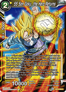 SS Son Goku, the Hero Returns (Common) [BT13-096] | Cracking-Singles