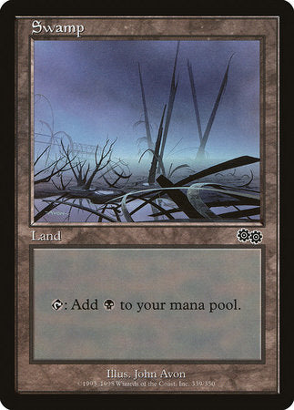 Swamp (339) [Urza's Saga] | Cracking-Singles