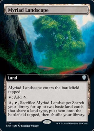 Myriad Landscape (Extended Art) [Commander Legends] | Cracking-Singles